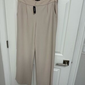 Express Blush Wide-Leg Pants